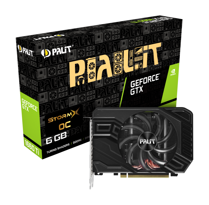 【値下げ】Palit GeForce GTX 1660 Ti StormX OC