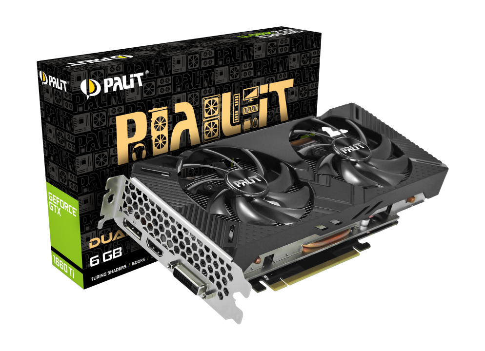 Palit Products - GeForce® GTX 1660 Ti Dual ::