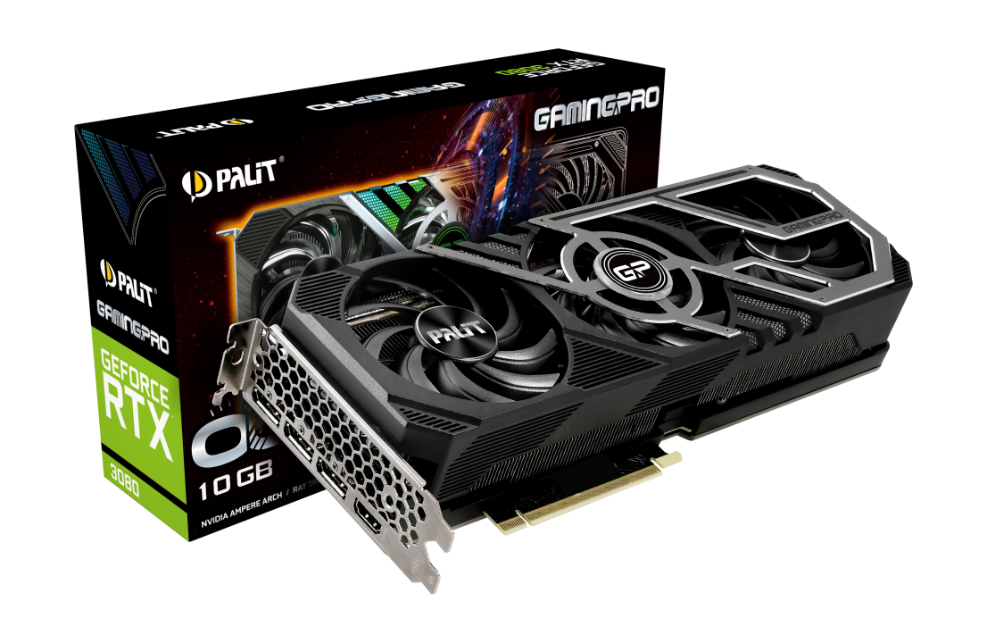 Palit GeForce RTX 3080 GamingPro OC 10GB - PCパーツ