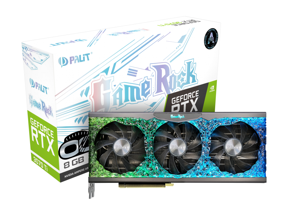 Palit Products - GeForce RTX™ 3070 Ti GameRock OC ::