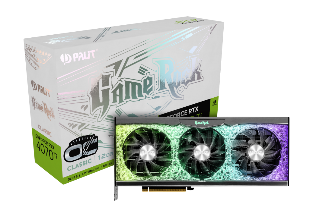 Palit Products - GeForce RTX™ 4070 Ti GameRock Classic OC ::